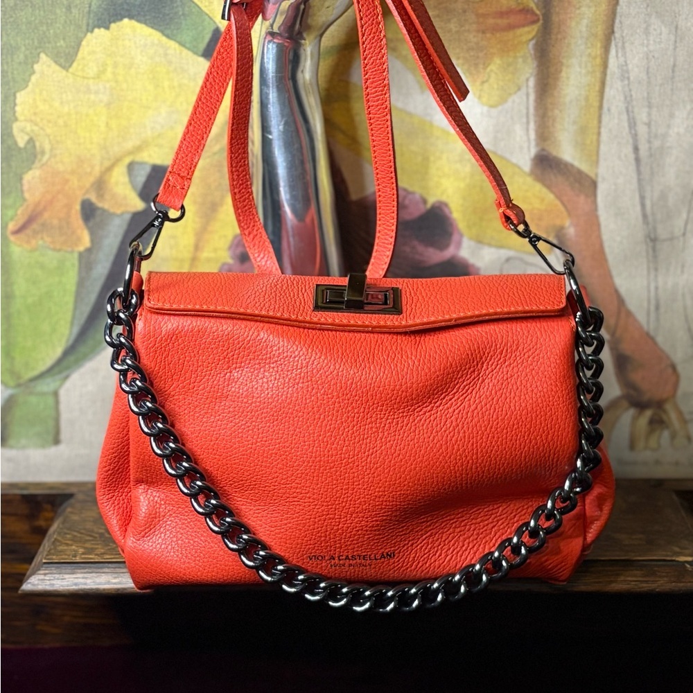 Viola Castellani Leather Bag